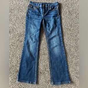 Wrangler Girls Bootcut Jeans Size 12 Regular Cowgirl